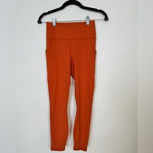 Fabletics leggings in Burnt Orange